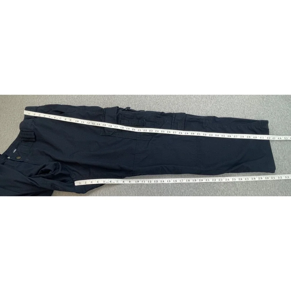 5.11 Tactical Pants Men 42 x 34 Navy Blue Cotton Blend Performance Ripstop Cargo